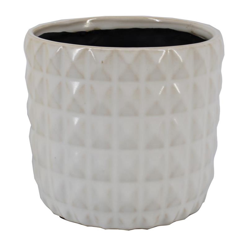 Pot Turijn d13.2 h12.5cm blanc es/12