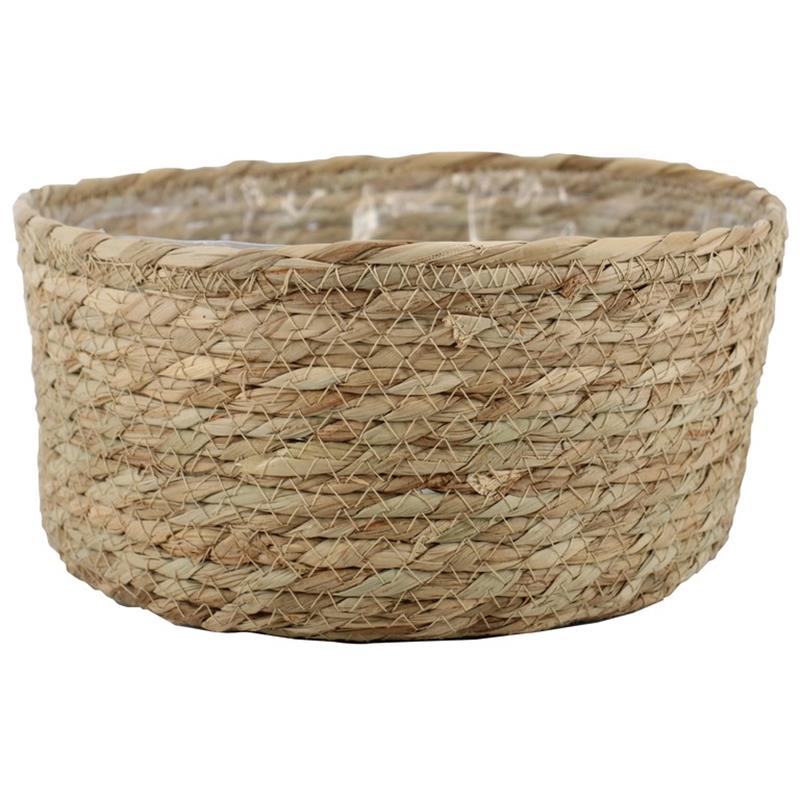 Basket bowl naturel d25 h12cm