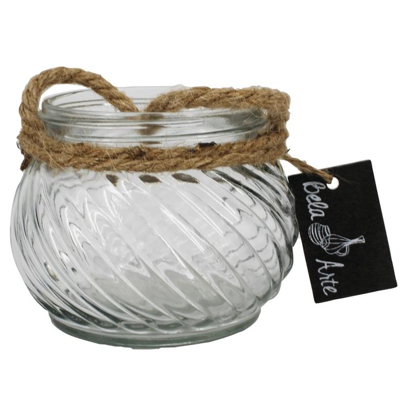 Florero bola Scratch con cuerda d9/11.5 s9cm