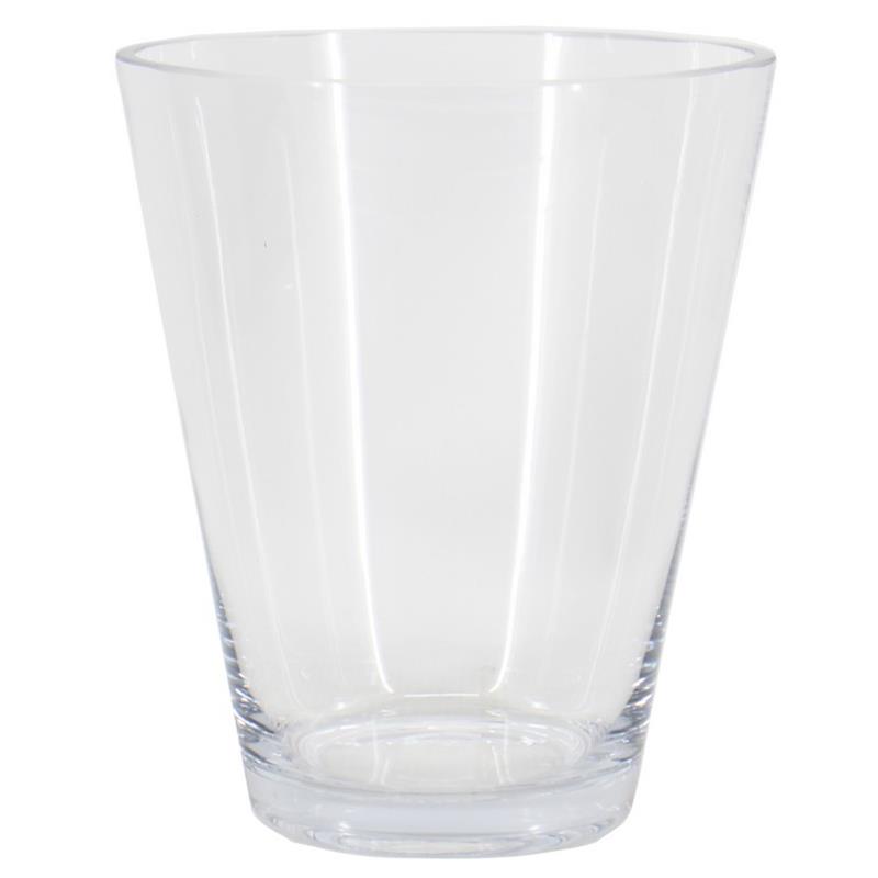 Florero cónico d17 a20cm