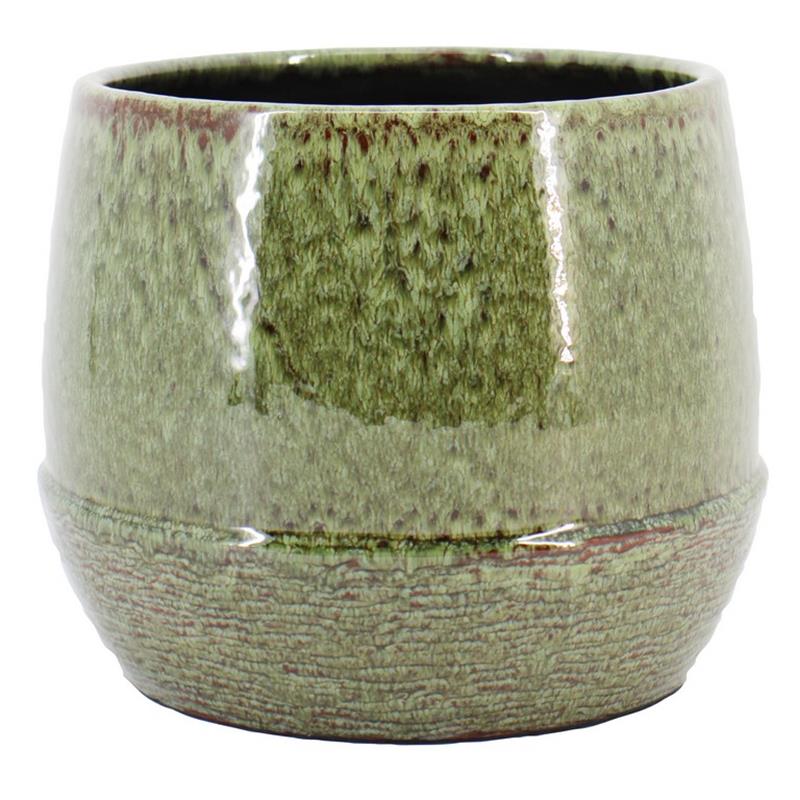 Macetero Optim d37 a31.5cm verde