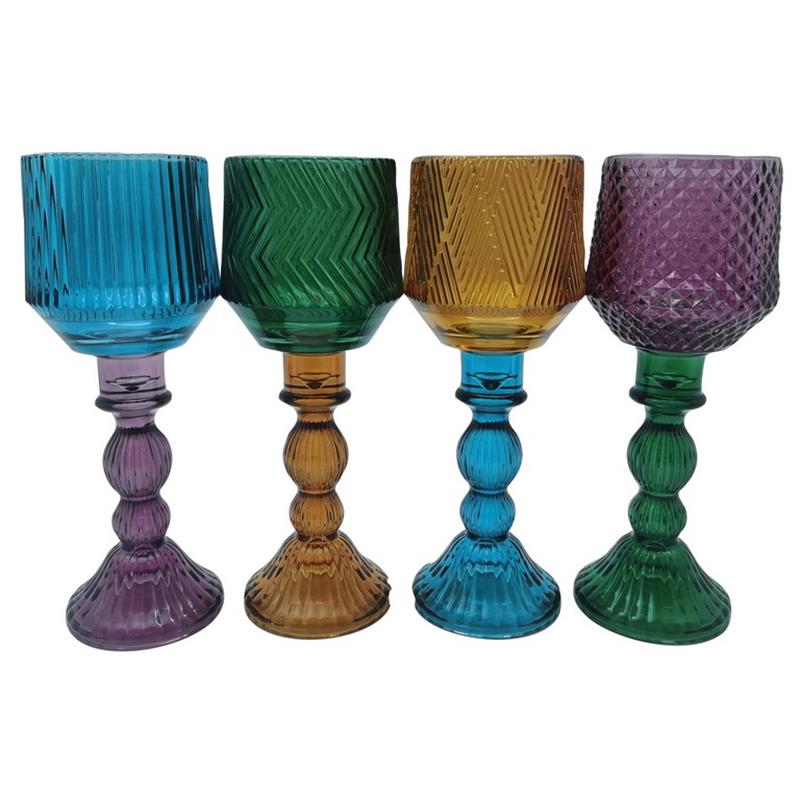 Florero Elegant d9.5 a25cm 4ass