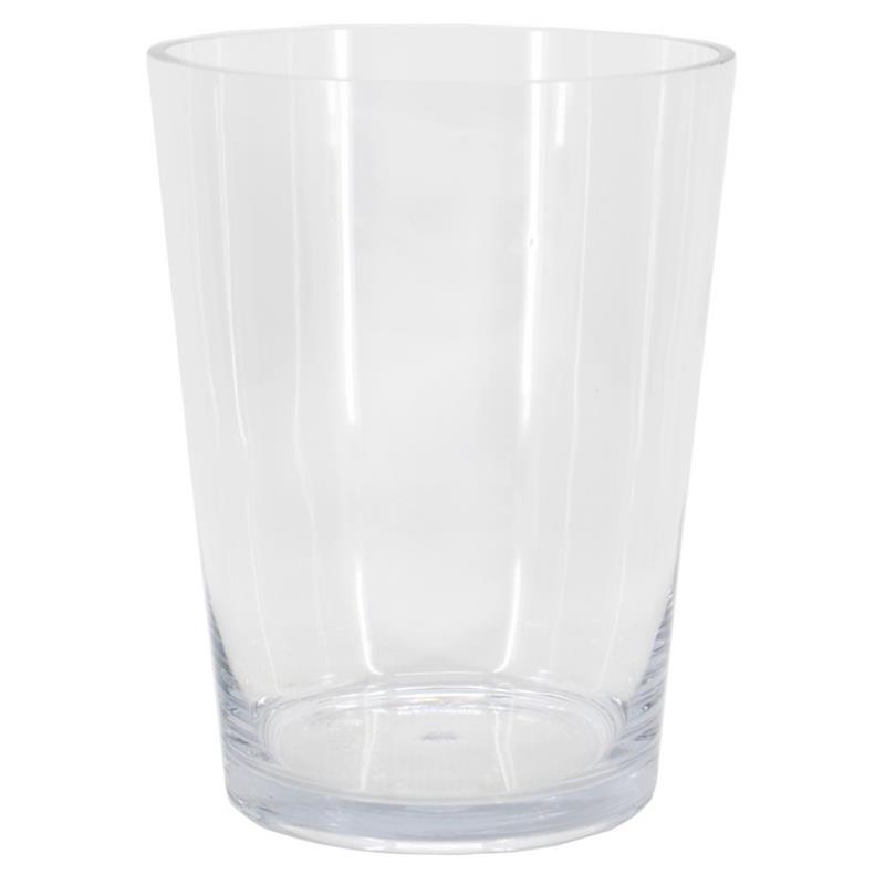 Vase conique d18.5 h24cm