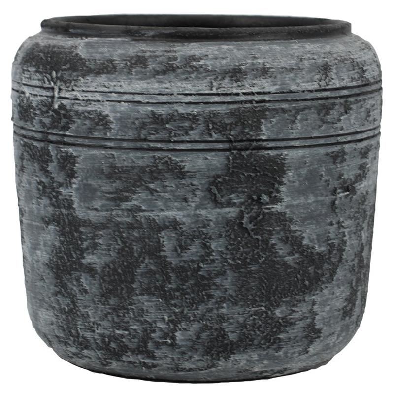 Pot Milou d19 h17cm zwart