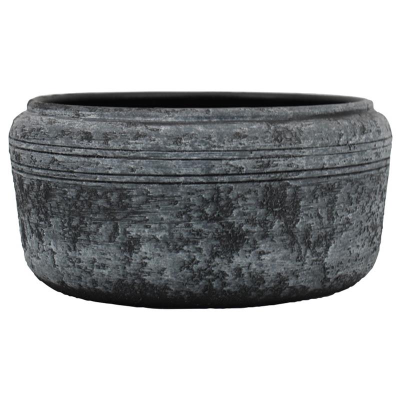 Schaal Milou d34 h15cm zwart