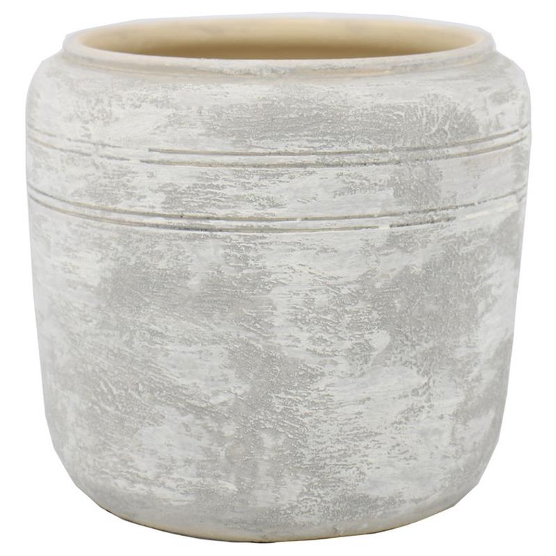 Pot Milou d24 h22cm grijs