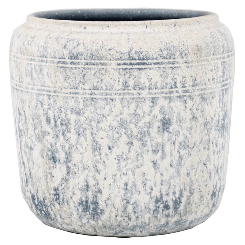 Pot Milou d19 h17cm wit