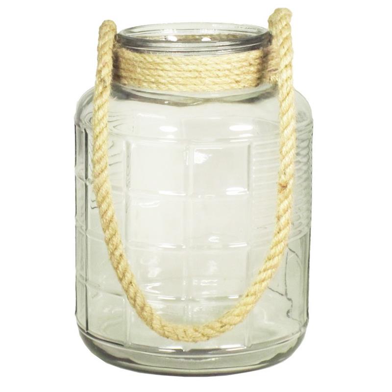 Glas Cruz m/touw d11/21.5 h33cm