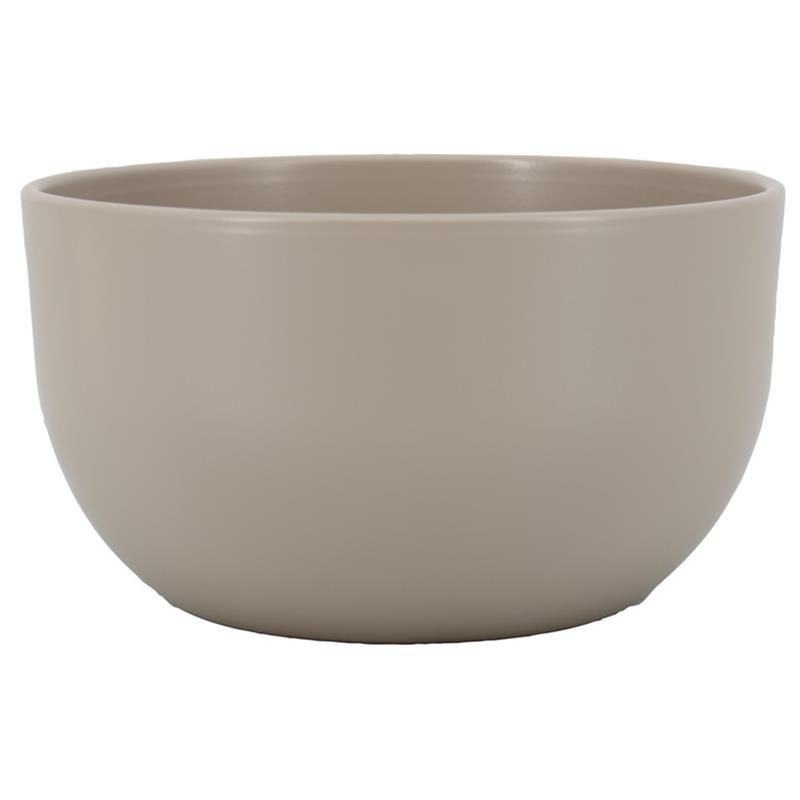 Coupe boule d26 h14cm taupe mat 3x es/12