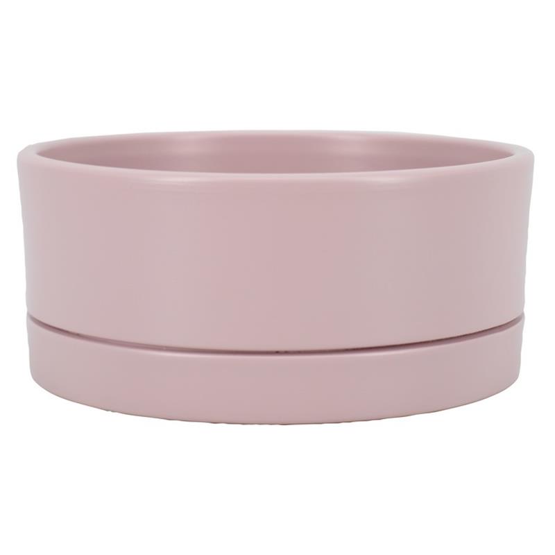 Bowl Lynn d18.5 h9cm pink matte
