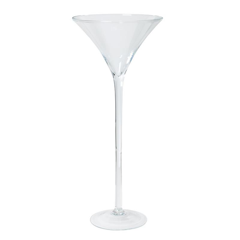 Glas op voet Martini d30 h70cm