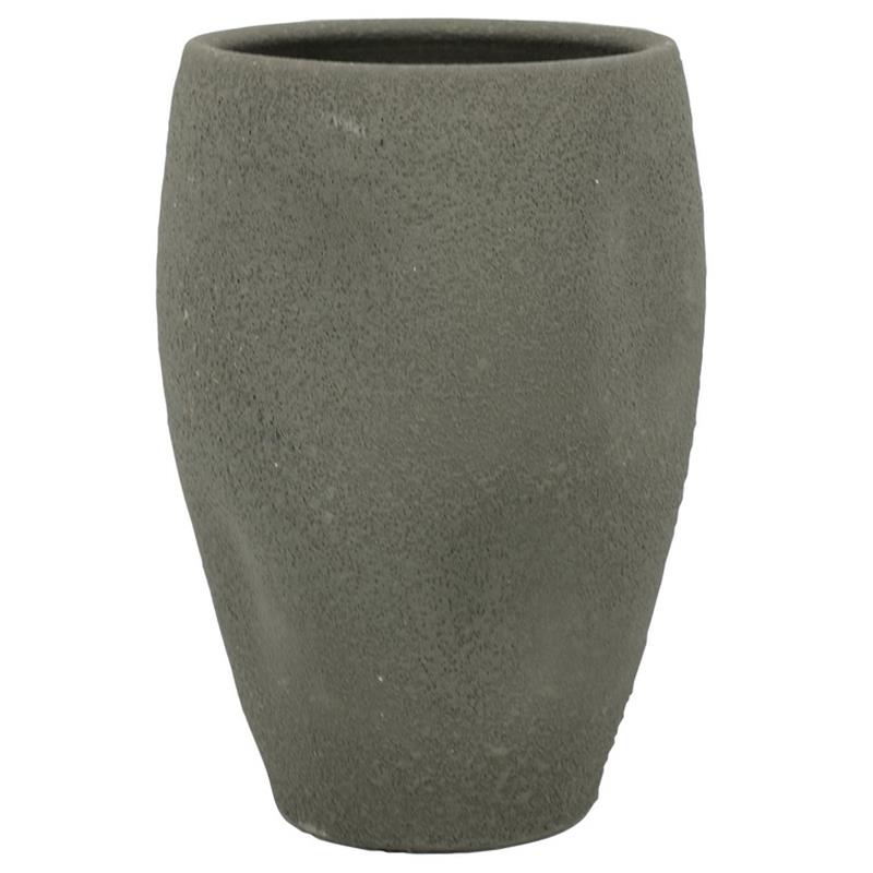Vase Emily d19 h30cm d.grey