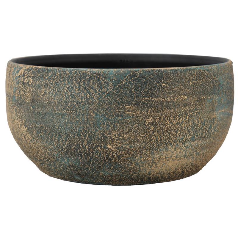 Bowl Madeira d28 h13cm blue gold
