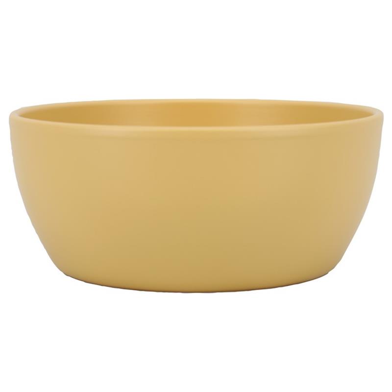 Bowl Boule d22.5 h9.5cm ochre matte