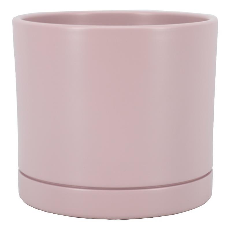 Pot Lynn d15 h13cm roze mat es/14