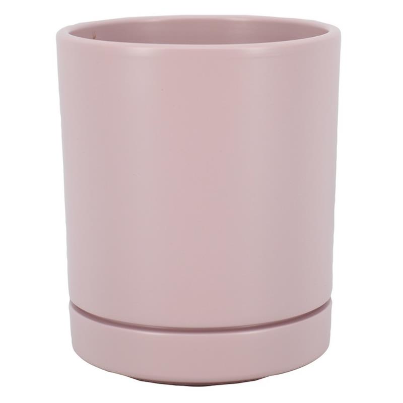 Vaas Lynn d12.5 h15cm roze mat es/12