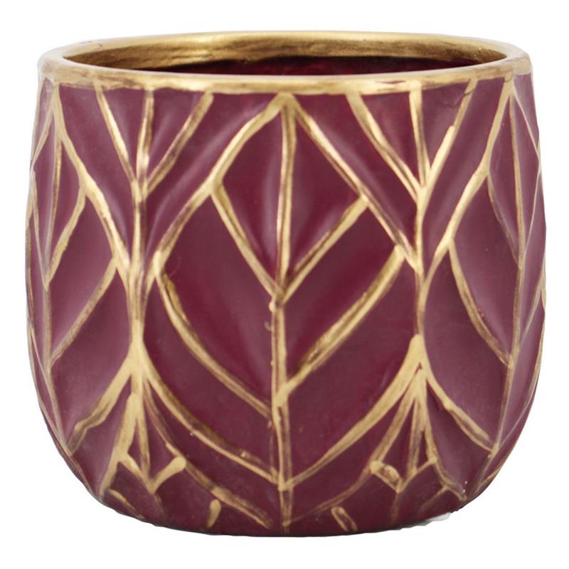 Pot Bologna d12.8/14 h12cm violet es/12