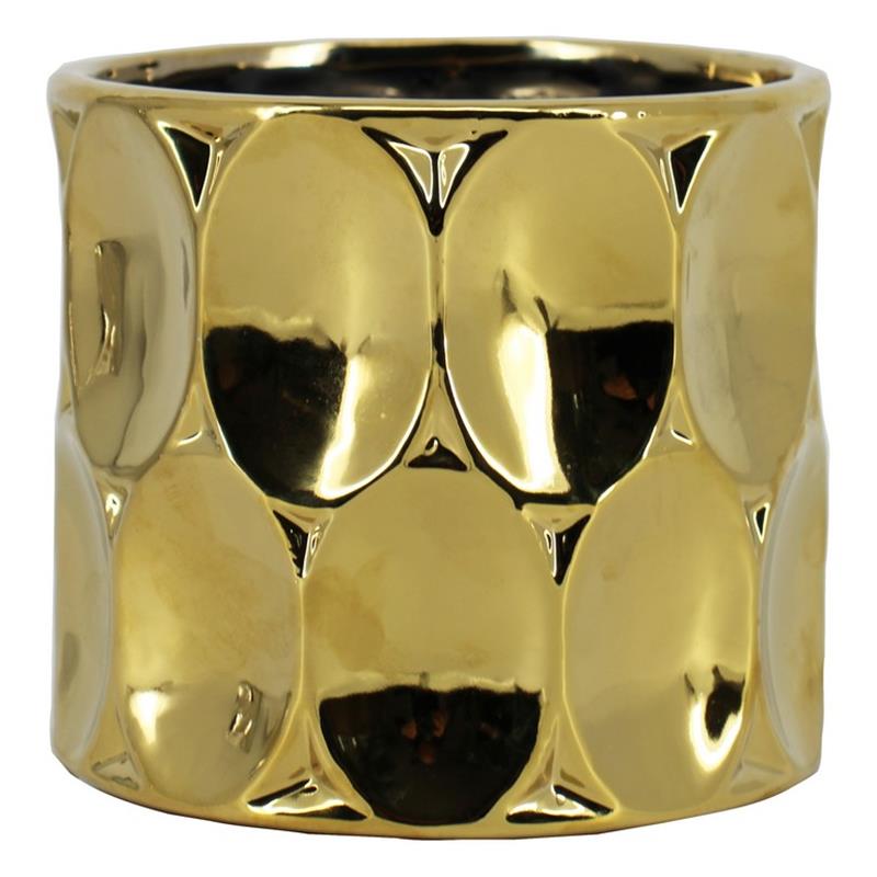 Pot Salerni d13.4 h12.5cm or es/12