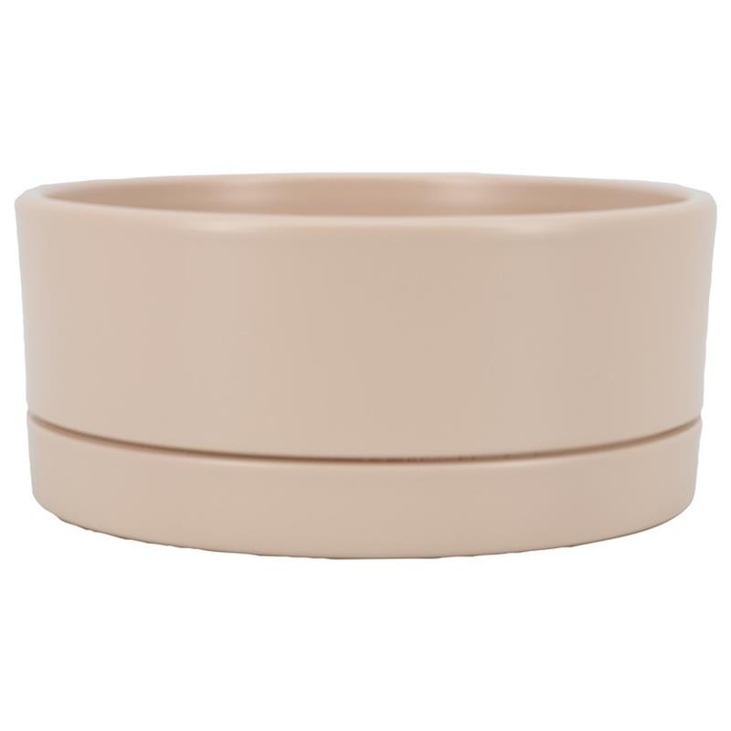 Schale Lynn D22.5 H10.5Zm elfenbein matt