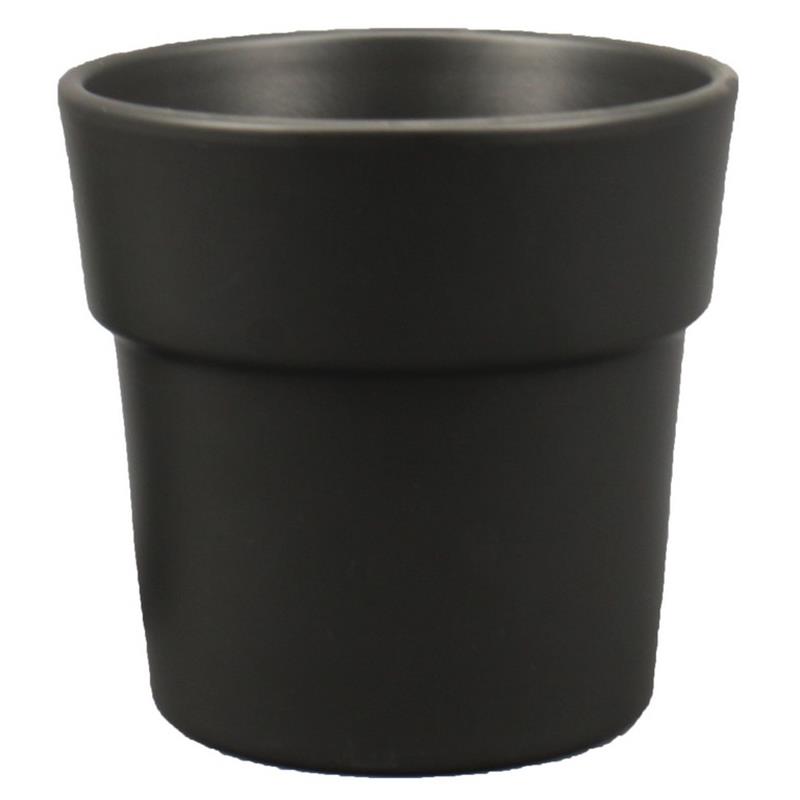 Pot Boule d13.5 h12.5cm anthracite mat es/12