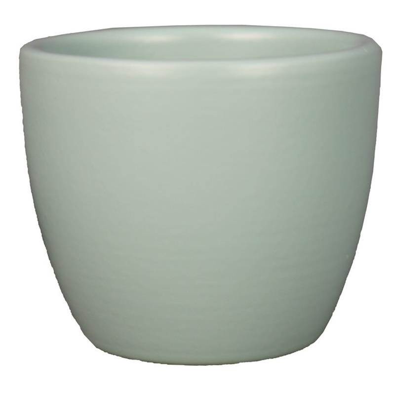 Pot Boule d10.5 h8.5cm vert urbain mat es/9