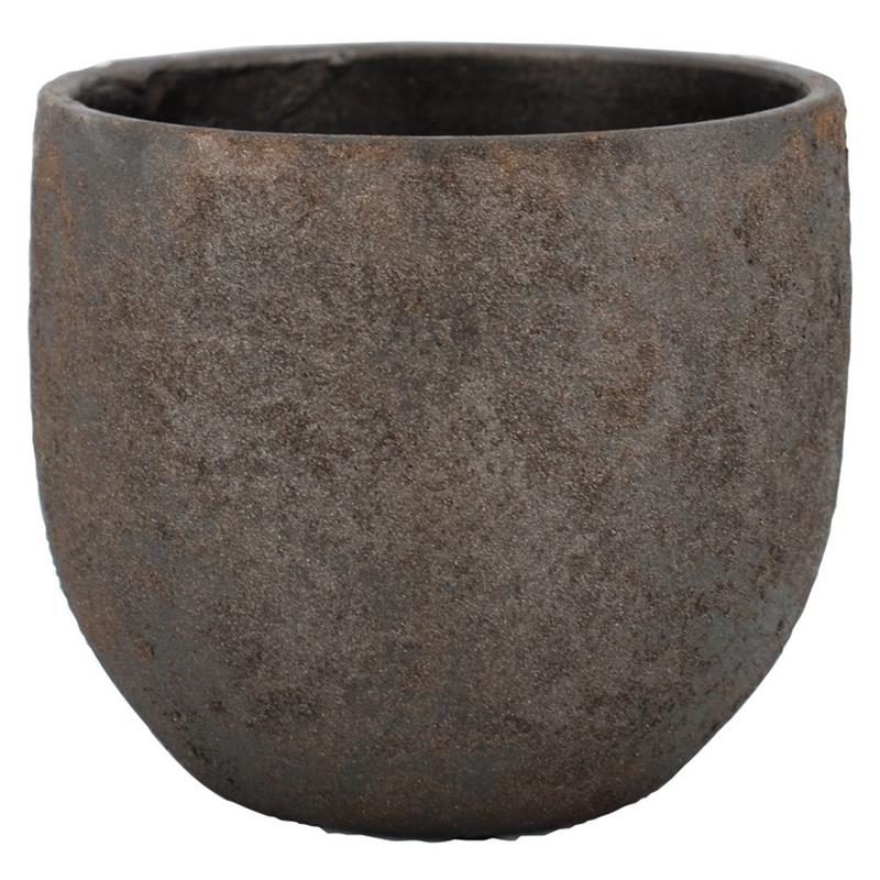 Pot Sines d16/19 h16cm antiek bruin