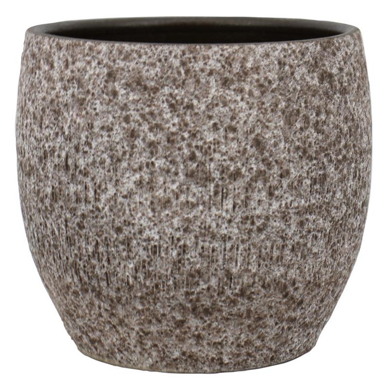 Pot Elin d19 h17cm cacao