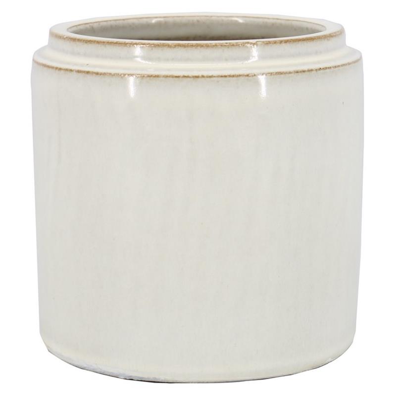 Macetero Julia d19 a19cm crema