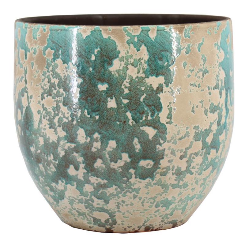 Macetero Luuk d14 a13cm verde