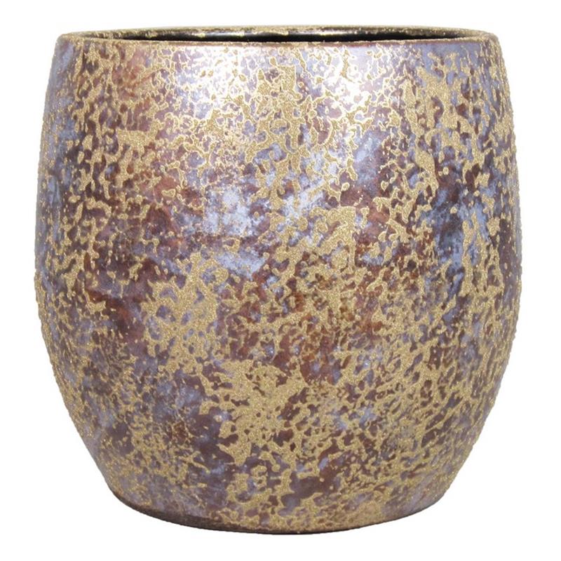 Macetero Mandy d16 a14cm oro