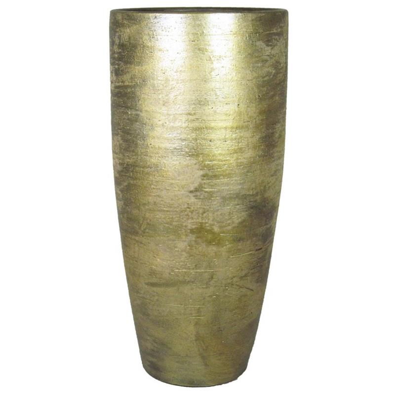Florero Moura d32 a70cm oro