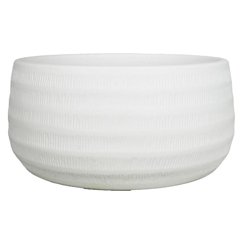 Cuenco Lena d29 a14cm blanco mate