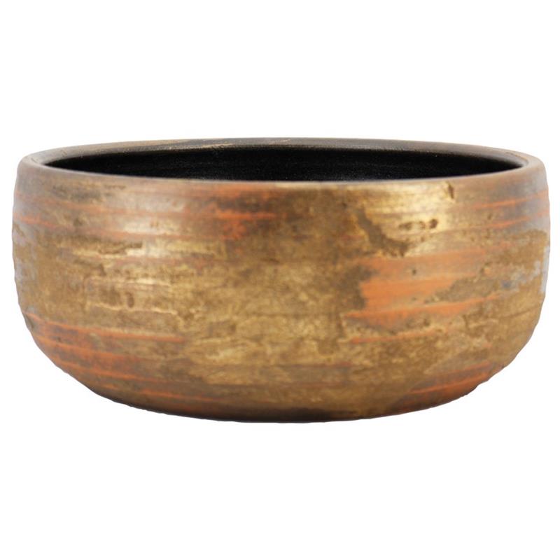 Coupe Funchal d34 h15cm gold