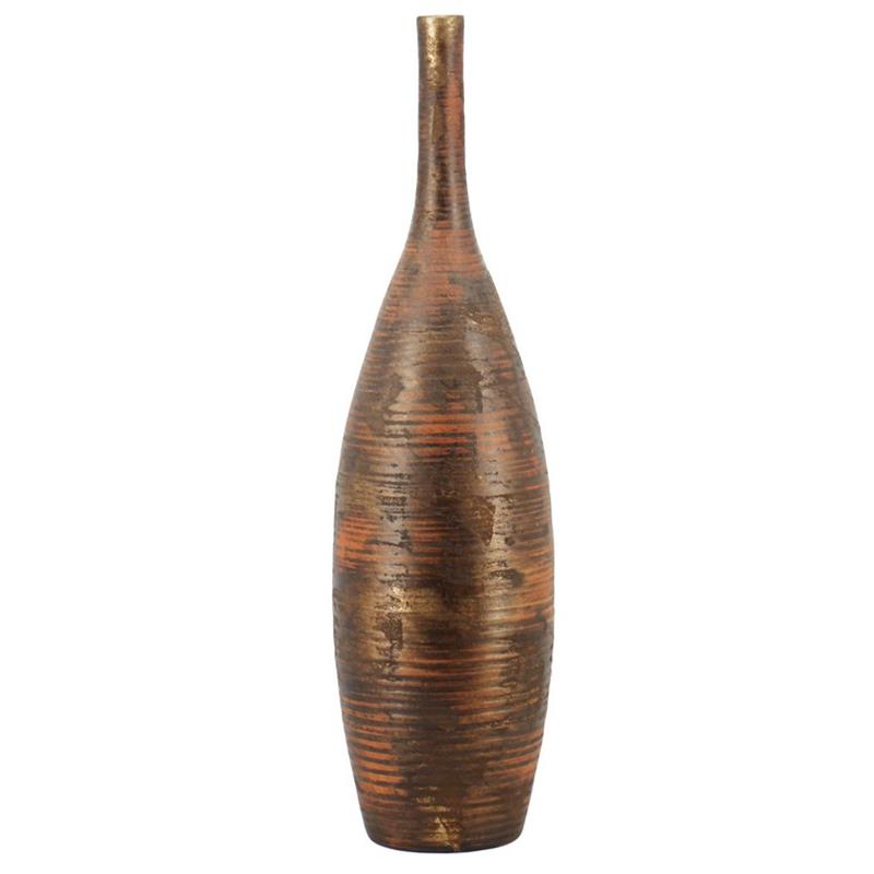 Deco bouteille Funchal d6/29 h120cm gold