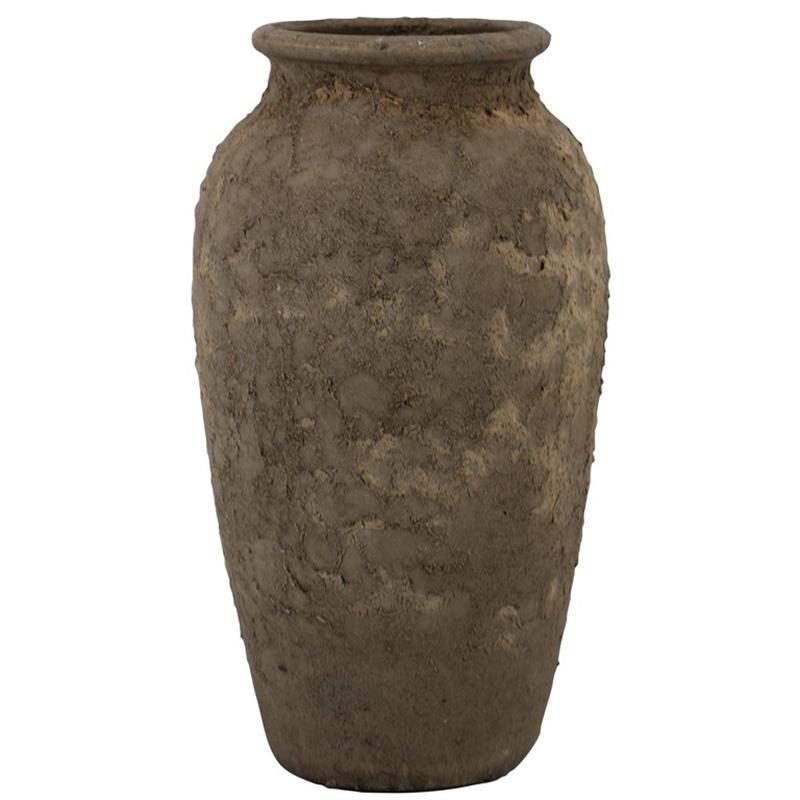 Vase Vales d17/22 h40cm gris