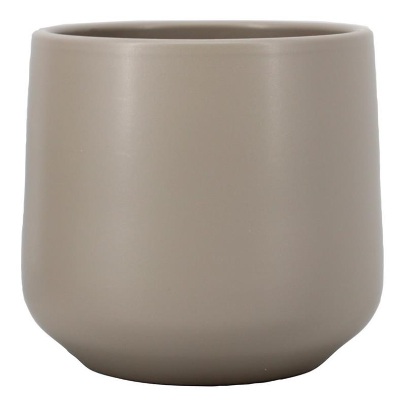 Macetero Joey d7/8 a7.5cm gris mate