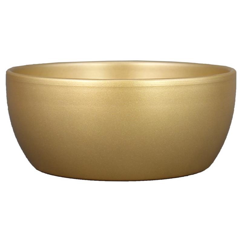 Cuenco Boule d18.5 a8.5cm oro perla