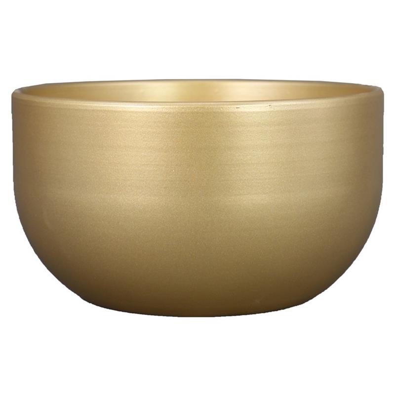 Cuenco Boule d26 a14cm oro perla 3x es/12