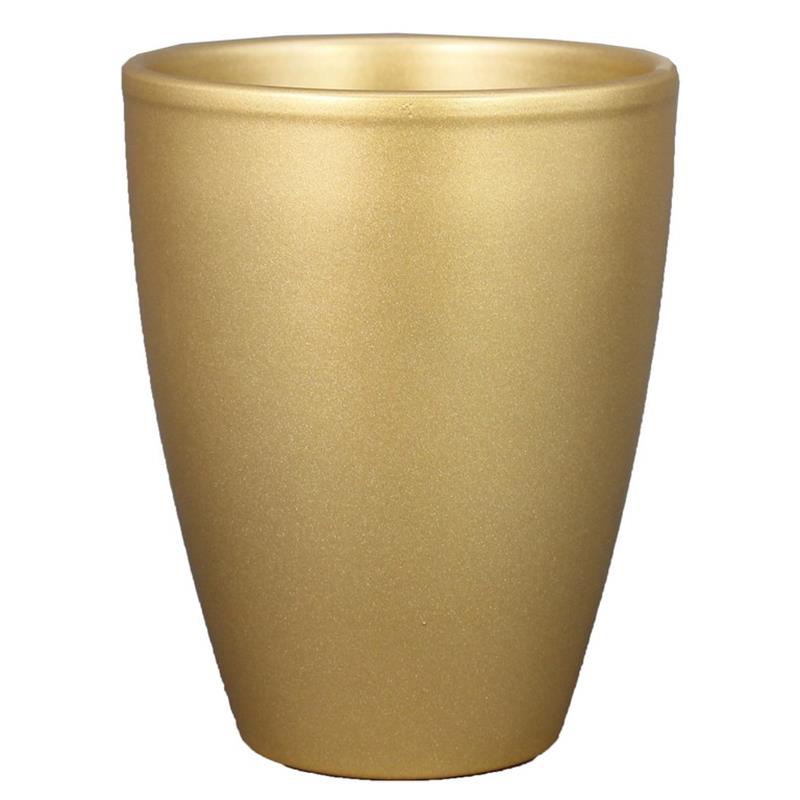 Florero Boule d13.5 a17cm oro perla es/12