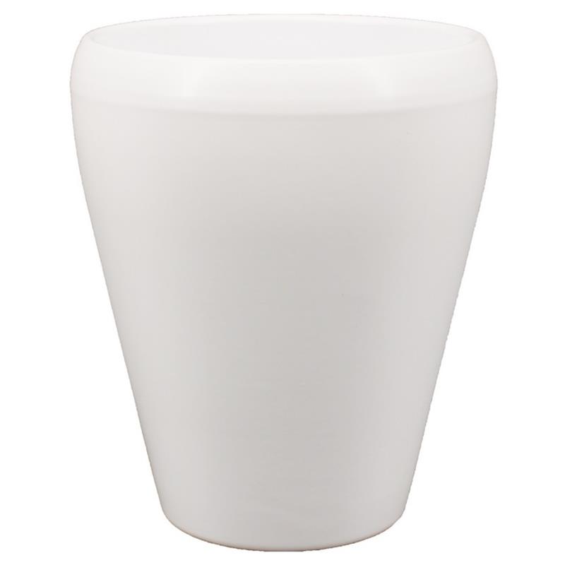 Florero Liv d14 a17cm blanco mate es/12
