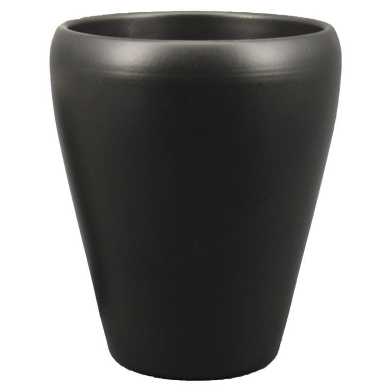 Florero Liv d14 a17cm antracita mate es/12
