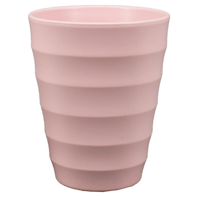 Florero orquidea Ribbel d14 a17cm rosa claro mate