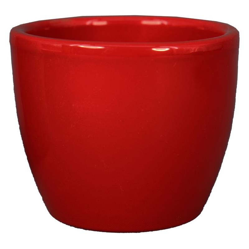 Macetero Boule d7.5 a6cm rojo es/5.5-6