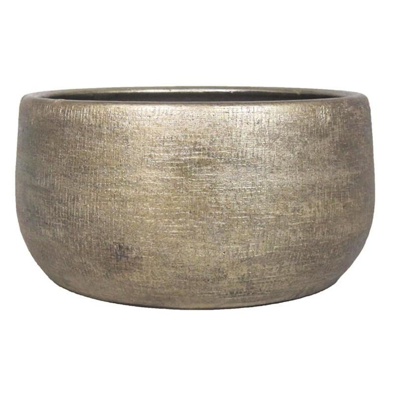 Cuenco Mira d29 a14cm industrial oro