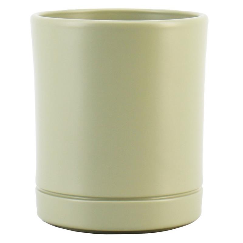 Vase Lynn d10.3 h11cm kaki matte es/9