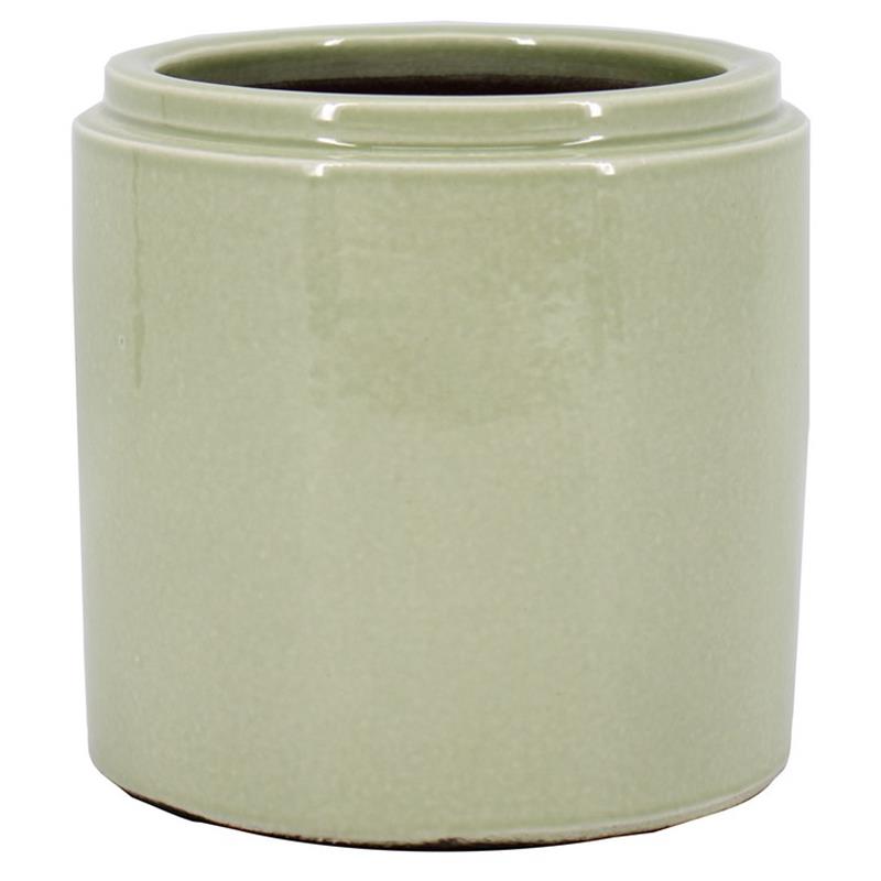 Macetero Julia d29 a28cm verde