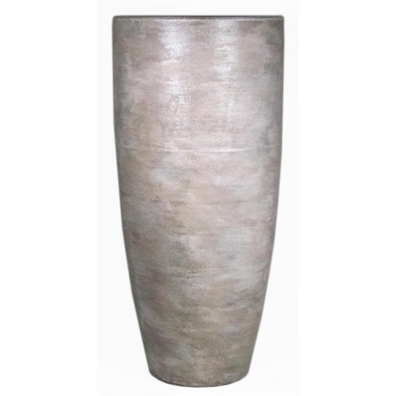 Vaas Moura d32 h70cm industrieel wit