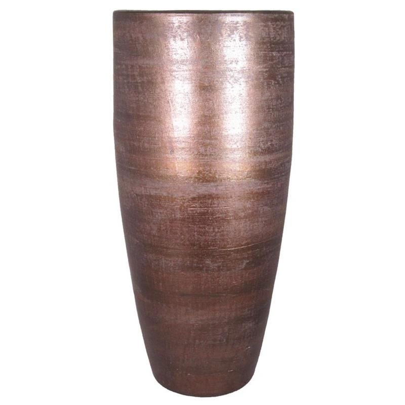 Vaas Moura d37 h90cm koper