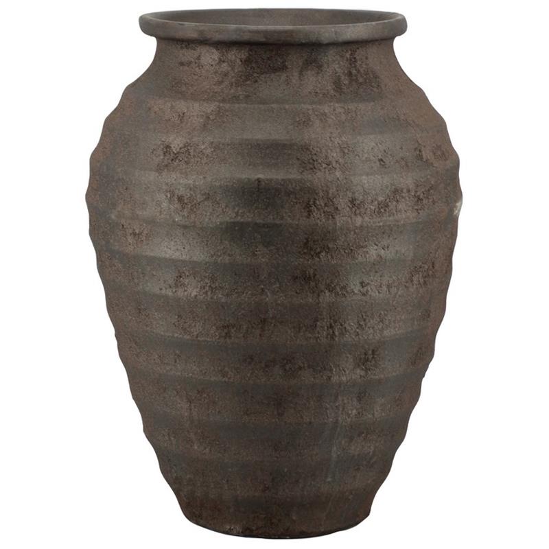 Vase Luxor d27/39 h50cm antique brown