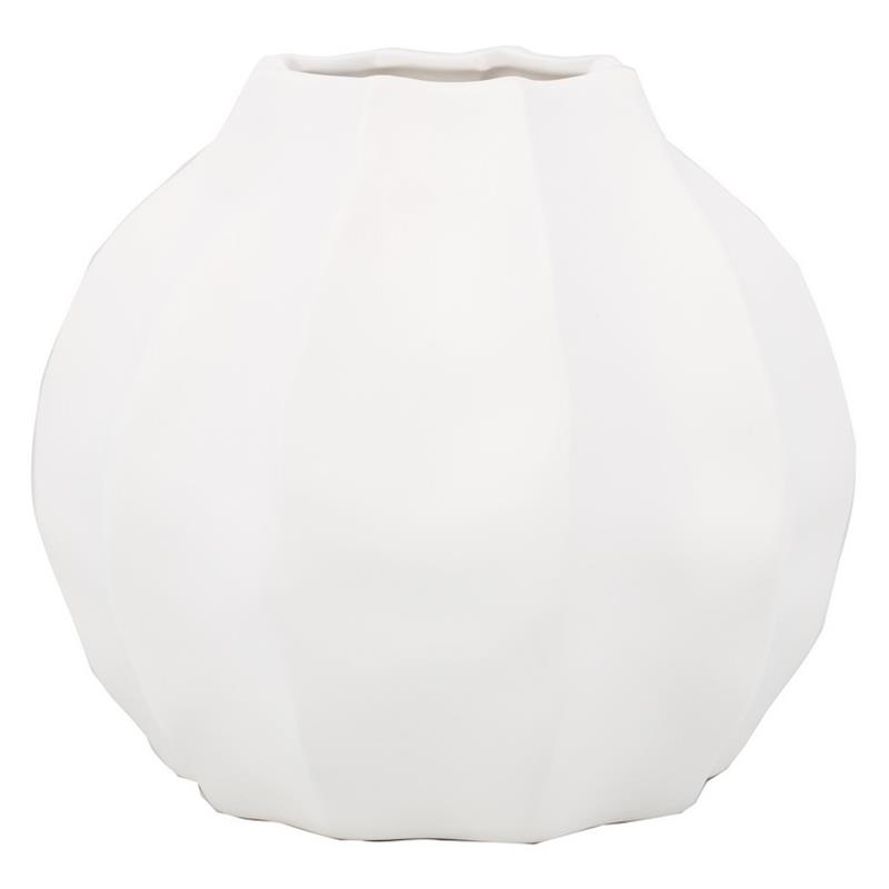 Vaas Florentien d21 h19cm wit mat